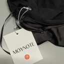 2026 Satin One Shoulder Maxi Dress for Women Summer Silk Formal Elegant Backless Ruffle Sleeveless Wedding Guest Dresses (Medium, Black)