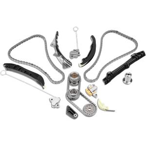 Autoexact 3.2L 3.6L Engine Timing Chain Kit Fit for V6 2011-2020 Chrysler Town Country Dodge Challenger Durango Journey Jeep Grand Cherokee Wrangler Ram ProMaster 1500 5184352AF 5184355AF 5047891AA