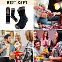 Brother in Law Novelty Funny Breathable Printed Cotton Socks, Unisex Cozy Knitted Crew Socks, Gifts For Son Uncle Brother Grandson Nephew, Brother Of The Bride, Brother in Law Wedding