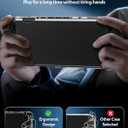 Dockable TPU Protective Case for Nintendo Switch 2 (2025), Ergonomic Anti-Slip Grip Cover, Split Design for Console and JoyCon, Compatible with Original Dock, Shockproof Crystal Clear Shell