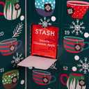STASH Tea Advent Calendar 2025  24 Days Holiday Tea Sampler & Variety Pack  Black, Green and Herbal Teas