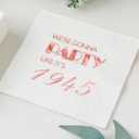 2 x Crisky 80th Birthday Cocktail Napkins Rose Gold for Women 80th Birthday Party Decorations for Cake Dessert Berverage Table, 80th Birthday Party Supplies 50 Pcs Disposable Napkins, 3-Ply