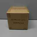 2-Piece Brown Knitted Texture Concrete Planter Set - 6" & 3.9" Indoor Decorative Pots for Plants, Succulents & Flowers | Rustic Farmhouse Home Decor (Non-Drainage Cache Pots)