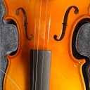 FINO 4/4 Violin Full Size Kit for Beginners (Plywood, Full) (Natural)