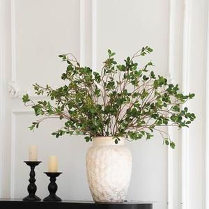 MISSPIN Artificial Flowers with Greenery Stems Faux Plants Indoor Branches for Tall Vase Ultra-Realistic, 8 Pcs Wedding Centerpieces, Home Decor & DIY Bouquets