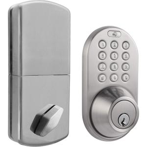 MiLocks DF-02SN Electronic Keyless Entry Touchpad Deadbolt Door Lock (Satin Nickel)