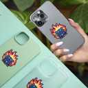 3 Pcs Let It Burn Arson Cat Funny Cat Stickers for Car Truck Van Toolbox Instruction Electrical Helmet Welder Water Bottle Tumbler Phone Case Gifts for Adults 3"x3"