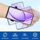 Wristband Phone Holder, No Screen Blocking, 360° Rotating Wrist Phone Mount, Memory Lock, Quick Release, for Android, iPhone 17/16/15/14/13 Pro Max/Pro/Mini/12/11/SE/Xs/XR/8 Plus, Fits 4–6.7" Phones
