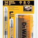 DEWALT Screwdriver Bit Set, Magnetic Drive Guide, 14-Piece, Pack of 1 (DW2097CS)