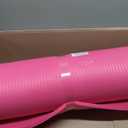 Amazon Basics Extra Thick Exercise Yoga Mat with Carrying Strap, 74"L x 24"W x 0.5"