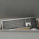 Wireless Keyboard and Mouse Combo, Full Size Keyboard and Mouse, Long Battery Life, Optical Mouse, 2.4G Lag-Free Cordless Mice Keyboard Set Ultra Slim Design for Computer, Laptop, PC, Mac, Windows