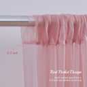 10x10ft Dusty Rose Tulle Backdrop Curtain with Lights String for Parites, Sheer Photo Backdrop Drapes for Wedding Baby Shower Bridal Shower Birthday Party Photo Shoot Background Decorations