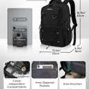 WATERFLY Travel Hiking Casual Backpack: 22L Lightweight Everyday Outdoor City Daypack College Bookbag for Women Men