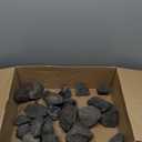 Calofulston 2"-4" Black Lava Rock, 10lbs Large Volcanic Lava Rock for Fire Pit, Gas Logs, Aquarium, Fireplace, Fire Bowl