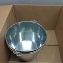 5-Quart Galvanized Pail Beer Bucket 9x9x7 inches (Pack of 3)