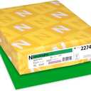 Astrobrights Color Cardstock, 65 lb Cover Weight, 8.5 x 11, Gamma Green, 250/Pack