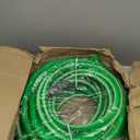 Garden Hose 100 FT, Flexible Rubber Hybrid Water Hose 5/8 Inch, Food-Grade Inner Layer, Kink-Resistant, Lightweight Outdoor Hose for Large Yard