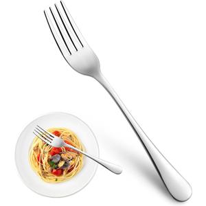 Dinner Forks,Set of 16 Top Food Grade Stainless Steel Silverware Forks,Table Forks,Flatware Forks,8 Inches,Mirror Finish & Dishwasher Safe,Use for Home,Kitchen or Restaurant