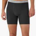 Hanes mens Underwear Boxer Briefs Pack, Cool & Breathable Cotton Moisture-wicking Underwear for Men, No Ride Up, 2XL