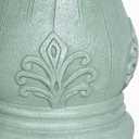 Alpine Corporation 12" Tall Indoor/Outdoor Roman Column Gazing Globe Display Stand
