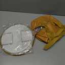 Pickmesh Round Pie Carrier 12 x 7 Inch Insulated Casserole Carriers with Lid and Detachable Handle for Hot or Cold Food Cake Transport Thanksgiving Christmas Gift(Buffalo Leather Color)