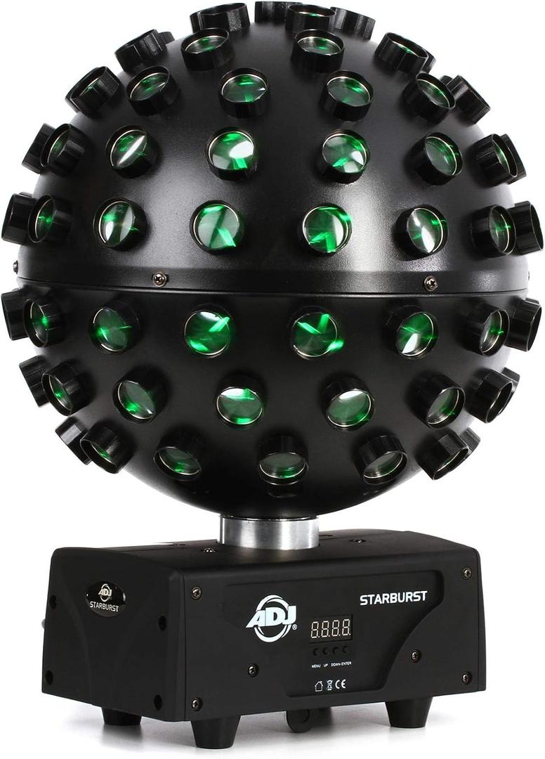 ADJ Products, Startec Series Starburst, Rotating LED Sphere for DJ Light Shows STA962