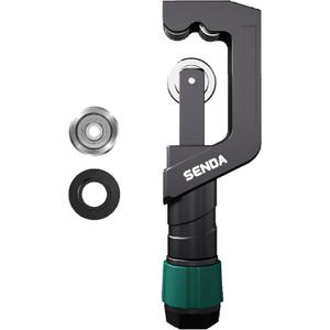 Pipe Cutter Tool 3/16" to 2" OD, Heavy Duty Metal Tube Cutter for Copper, Aluminum, PVC, Professional Tubing Cutter with Integrated Deburring Tool & Quick-Advance Mechanism