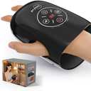 pryfey Hand Massager, 9 Modes 9 Intensities Hand Massage, Cordless Hand Massager for Arthritis and Carpal Tunnel, Gift for Men Women Parents Relaxation at Office,Black