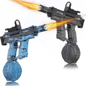 Electric Water Gun for Kids Adult 2 Pack, Automatic Squirt Pistol Guns with Large Capacity & 26-32FT Range, Rechargeable Watergun Toys for Pool, Beach, Backyard Summer Water Blaster Games