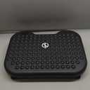 Auslar Foot Rest for Under Desk at Work, Ergonomic Adjustable Foot Rest with Massage Texture Board, Under Desk Foot Stool for Office, Home