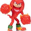 Sonic 3 The Hedgehog The Movie - 5" Knuckles Action Figure - Articulated Figure - Jakks Pacific