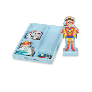 Melissa & Doug Julia Magnetic Dress-Up Wooden Doll Pretend Play Set (25+ pcs)