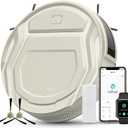 Lefant Robot Vacuum, Slim Quiet, 3 Adjustable Strong Suction Levels, Robot Vacuum Cleaner Ideal for Pet Hair Hard Floor and Daily Cleaning, WiFi/App/Alexa/iWatch Control, M210 Pro