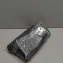 SunPatio Grill Cover 50 Inch, Outdoor Heavy Duty Waterproof Barbecue Gas Cover, UV & Fade Resistant, All Weather Protection Compatible for Weber CharBroil Kenmore Nexgrill Grills and More, Black