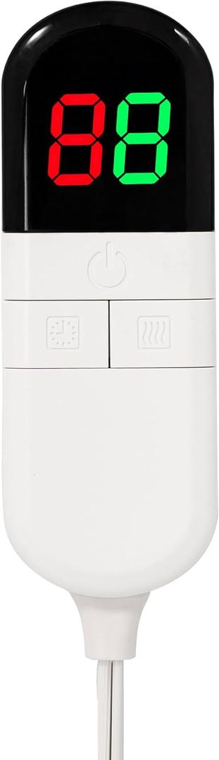 MAXEVE Electric Blanket Controller, Suitable for 5060 Electric Blanket, 8 Gears, 8 Hours Timer