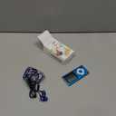 MP3 Player, Hotechs MP3 Music Player with 32GB Memory SD Card Slim Classic Digital LCD 1.82'' Screen Mini USB Port with FM Radio, Voice Record (Blue)