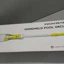 InoKraft Pool Vacuum for Above Ground Pool, Cordless Pool Vacuum for Inground Pools, Rechargeable Pool Cleaner with 18.5 GPM Suction, Above Ground Pool Vacuum with 59 Extendable Pole, Yellow