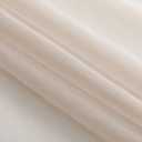 Beige Semi Sheer Curtains 72 Inches Long Faux Linen Curtain Beige Sheers Curtain for Bedroom Living Room Girls Kids Room 2 Panels 52x72
