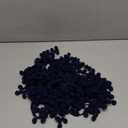 YYCRAFT 10 Yards Ball Fringe 1" Wide Pom Pom Trim Ribbon Sewing(Pom Size 15mm, Navy)