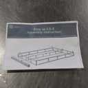 Zinus Metal Box Spring with Wood Slats /9 Inch Mattress Foundation/Sturdy Steel Structure/Easy Assembly, King (White)