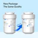 Lifefilter Replacement for MWF Refrigerator Water Filters, MWFP, HDX FMG-1, MWFA, GWF, WFC1201, RWF1060, 197D6321P006, 9991, 3 Pack