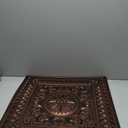 Art3d Drop Ceiling Tiles, Glue up Ceiling Tiles, 2'x2' Plastic Sheet in Antique Copper (12-Pack, 48 Sq.ft)
