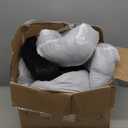 Bedfolks Orthopedic Dog Bed, Waterproof Dog Sofa Bed for Large Dogs, Egg Foam Pet Couch Bed with Removable Washable Cover and Nonslip Bottom, Black (35.0"L x 25.0"W x 6.5"Th)