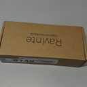 Ravinte 10 Pack 5 Pairs 1/2 inch Overlay Soft Close Hinges for Kitchen Cabinet Hinges Satin Nickel Hidden Hinges Stainless Steel Concealed Hinge self Closing