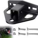 Zero Turn Lawn Mower Hitch with 1 1/4 Hitch Receiver6mm Thicker Heavy Duty Steel Trailer Receivers Hitch, Compatible with Many Models Lawn Mower, Tractor, Trailer, Golf Cart Etc