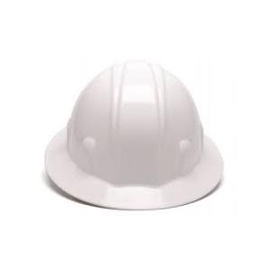 White Industrial Safety Helmet, ANSI Approved 6-Point Ratchet Suspension Approved OSHA Hard Hats for Construction and Industrial Applications