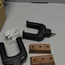 Guitar Wall Mount 2 Pack, Auto Lock Black Walnut Wood Guitar Hanger, Guitar Wall Hangers, Guitar Holder Hook Wall Stand for Classical, Acoustic, Electric Guitar, Banjo, Bass, Gift for Guitar Player