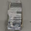 BELLE KR 4x6 Mylar Bags for Freeze Dried Candy - Pack Of 100-7.5mil Thick - 1/2 Pint Stand Up Small Clear Mylar Bags with See Through Window for Freeze Drying - Labels Included