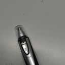 Ear and Nose Hair Trimmer Clipper - 2026 Professional Painless Eyebrow & Facial Hair Trimmer for Men Women,Battery-Operated Trimmer with IPX7 Waterproof,Dual Edge Blades for Easy Cleansing Black