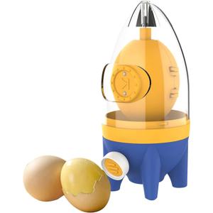 Egg Yolk Mixer with Pulling Rope,Golden Egg-Maker, Egg-Spinner Quick Egg-Homogenizer Manual Puller Egg-Shaker for Kitchen Mixing Egg-Whites and Yolks